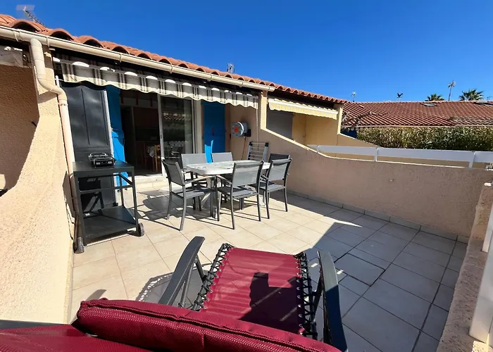Maison De Climatise, Pour 4 Pers, Securisee Mas De La Plage, Terrasse Sud, 4 Couchages - 250m De La De Lrmp30